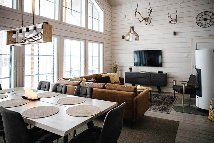 Kuva Porohaan sisustuksesta